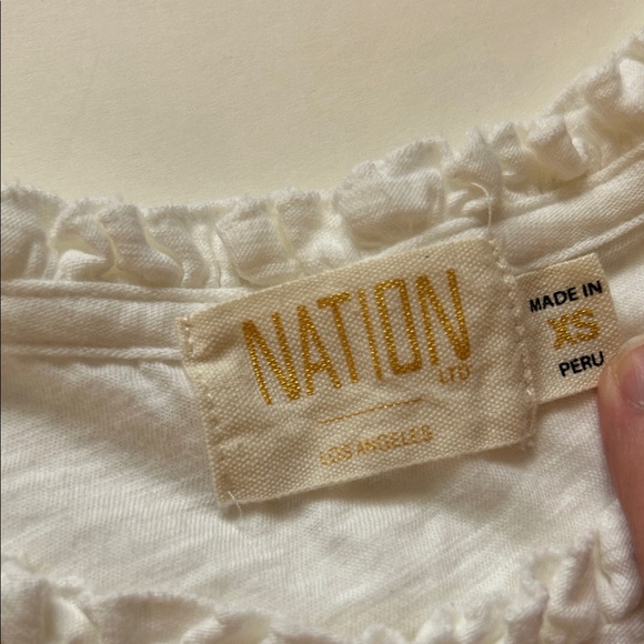 Nation White Tank - Picture 2 of 3